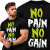 KOSZULKA NA SIŁOWNIĘ NO PAIN NO GAIN 6